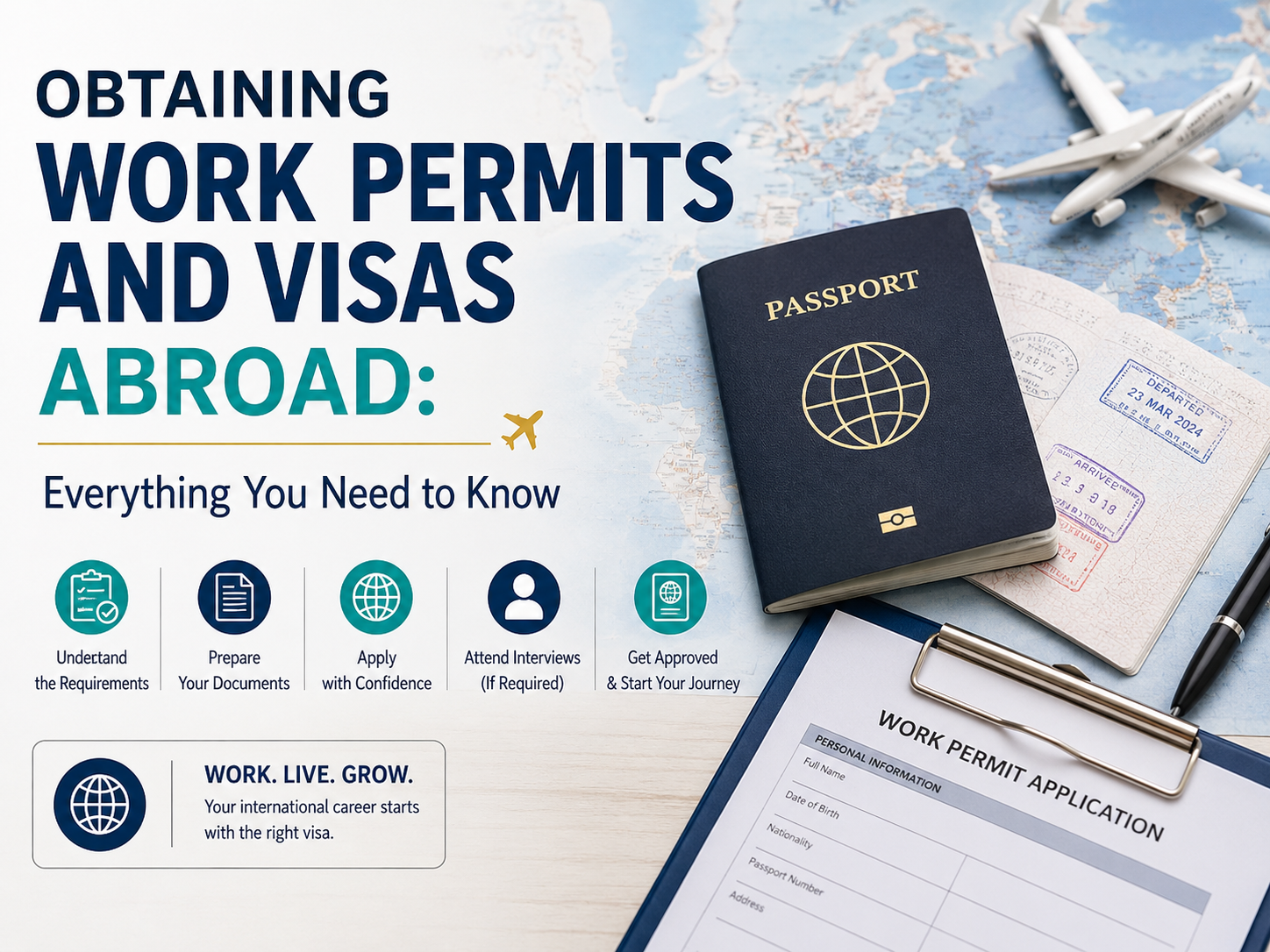 Obtaining Work Permits and Visas Abroad: Everything You Need to Know
